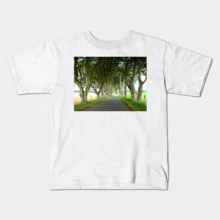 The Dark Hedges, Northern Ireland Kids T-Shirt